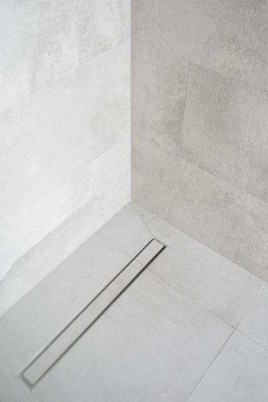 Minimalist Walk-In Shower